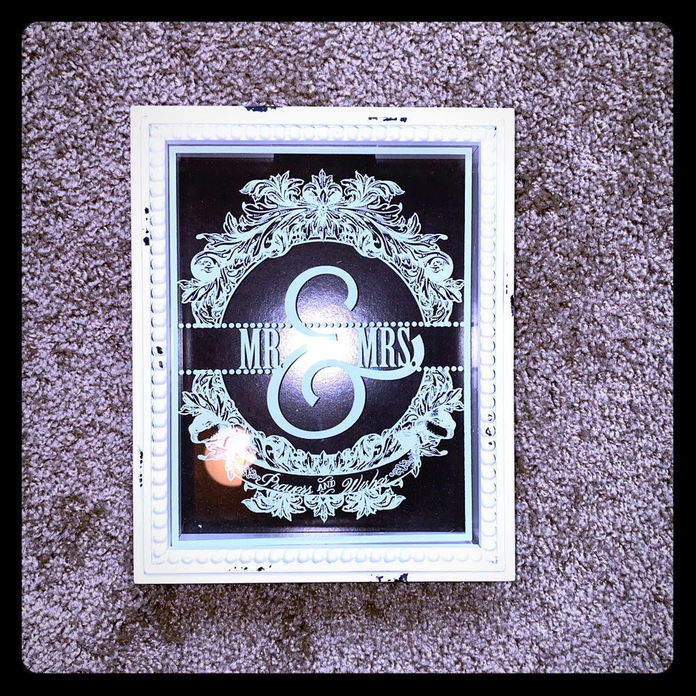 NWOT MR. & MRS. MARRIAGE ADVICE MEMORY BOX